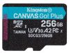  Зображення Карта пам'яті Kingston microSD  256GB C10 UHS-I U3 A2 R170/W90MB/s 